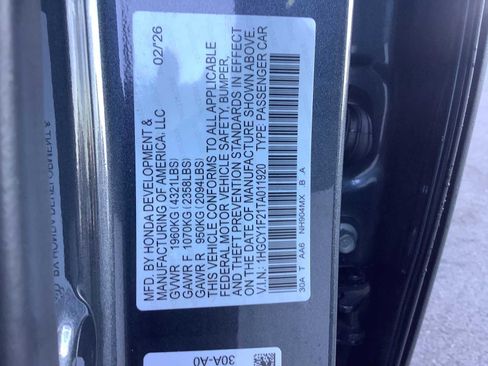 New 2026 Honda Accord LX image 21