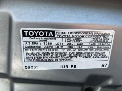 Certified 2017 Toyota Tundra SR5 w/ SR5 Upgrade Package RWD image 10