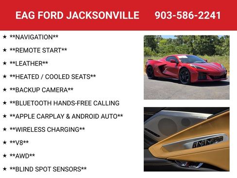 Used 2025 Chevrolet Corvette E-Ray AWD/4WD image 4