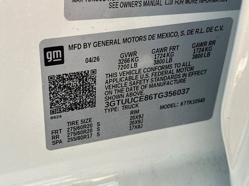 New 2026 GMC Sierra 1500 Elevation w/ Elevation Premium Package AWD/4WD image 27