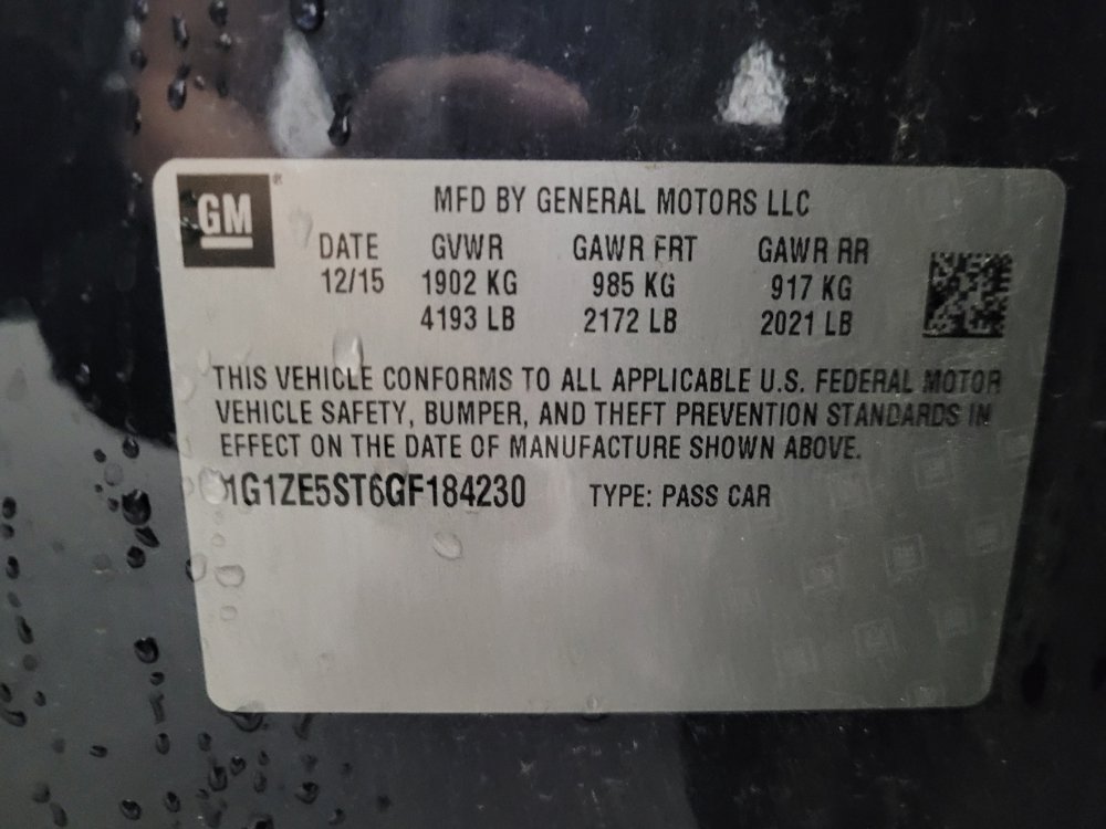 Used 2016 Chevrolet Malibu LT w/ Leather Package FWD image 33