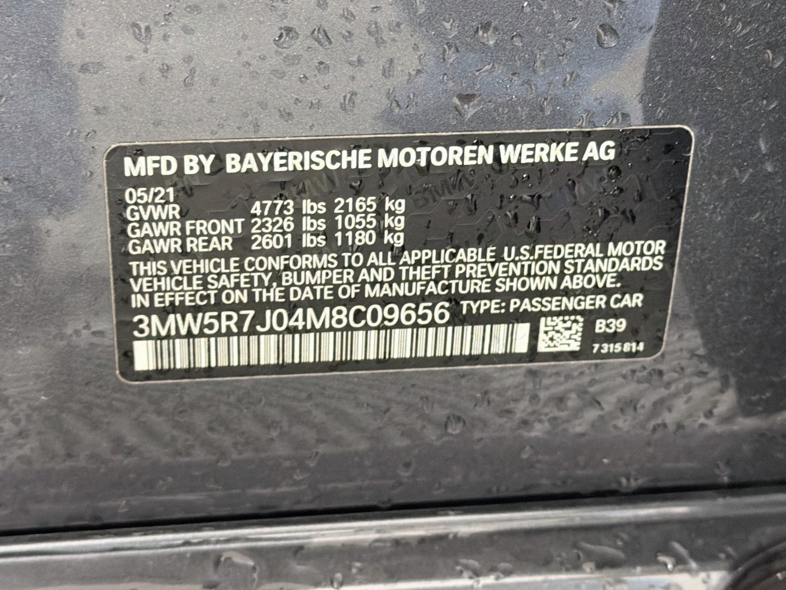 Used 2021 BMW 330i xDrive Sedan w/ Convenience Package AWD/4WD image 37