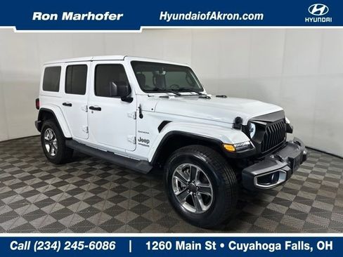 Used 2019 Jeep Wrangler Unlimited Sahara w/ Uconnect 4C Nav & Sound Group image 1