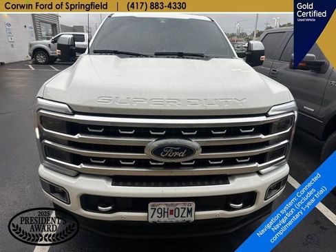Used 2024 Ford F350 Platinum w/ FX4 Off-Road Package AWD/4WD image 2