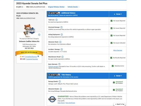 Used 2023 Hyundai Sonata SEL Plus FWD image 8
