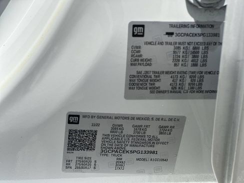 Certified 2023 Chevrolet Silverado 1500 LT RWD image 34