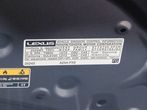 Certified 2025 Lexus NX 450h+ AWD w/ Accessory Package (2T) image 28