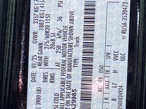 New 2025 Ford F150 Platinum w/ Equipment Group 702A High image 15