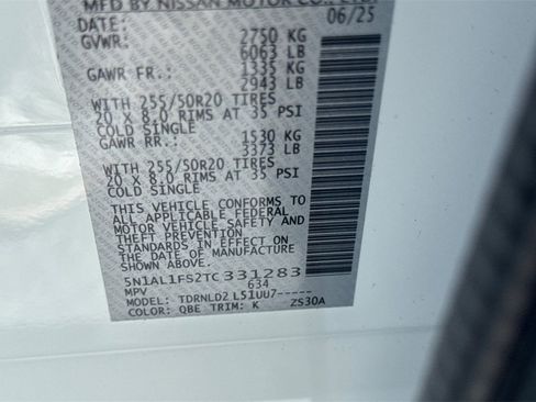 New 2026 INFINITI QX60 Luxe w/ Cargo Package image 25