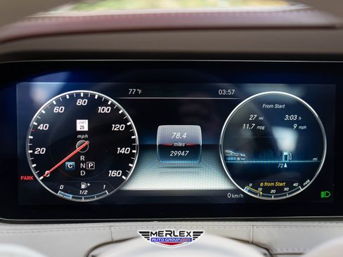 Used 2018 Mercedes-Benz S 560 4MATIC Sedan w/ AMG Line Exterior image 30