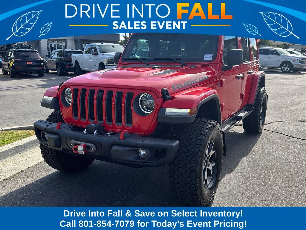 Used 2021 Jeep Wrangler Unlimited Rubicon AWD/4WD image 2
