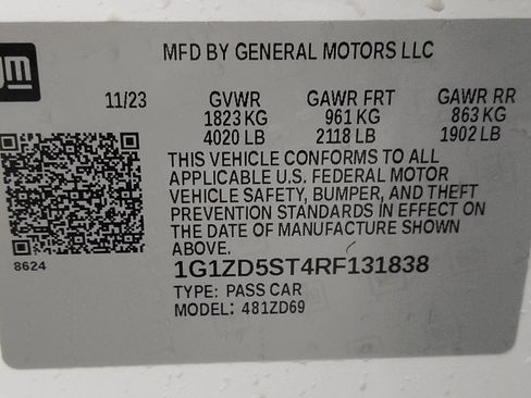 Used 2024 Chevrolet Malibu LT FWD image 33