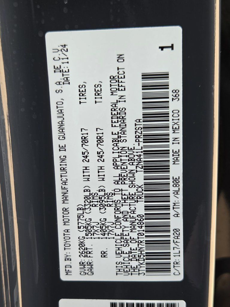 Used 2024 Toyota Tacoma SR RWD image 30