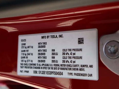 Used 2023 Tesla Model 3 Performance AWD/4WD image 55