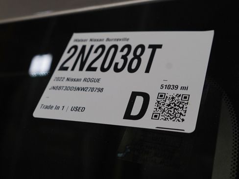 Used 2022 Nissan Rogue Platinum w/ Head-Up Display Package AWD/4WD image 33
