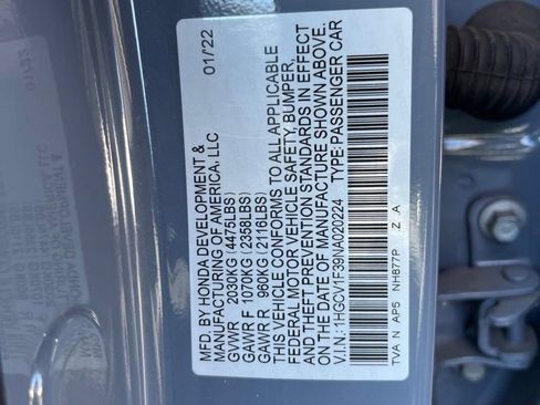 Used 2022 Honda Accord Sport image 9