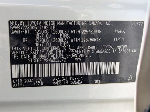 Used 2022 Toyota RAV4 XSE AWD/4WD image 28