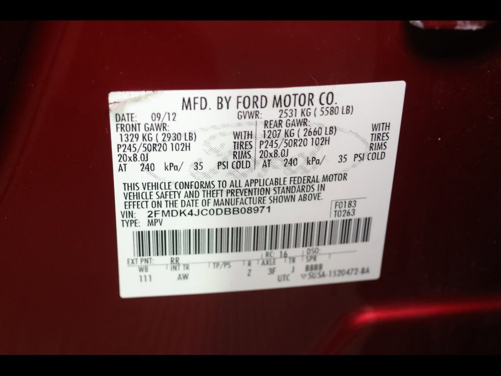 Used 2013 Ford Edge SEL AWD/4WD image 22