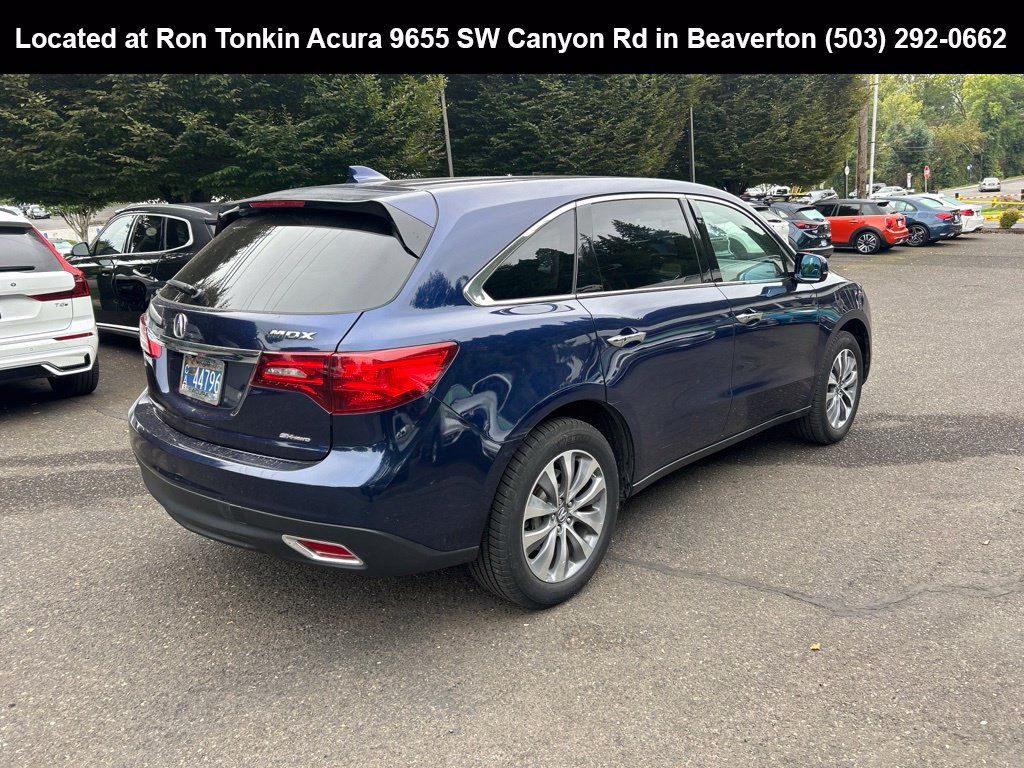 Used 2014 Acura MDX w/ Technology Package AWD/4WD image 4