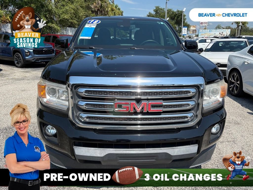 Used 2018 GMC Canyon SLE w/ SLE Convenience Package RWD image 3
