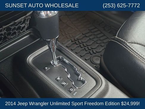 Used 2014 Jeep Wrangler Unlimited Sport AWD/4WD image 32