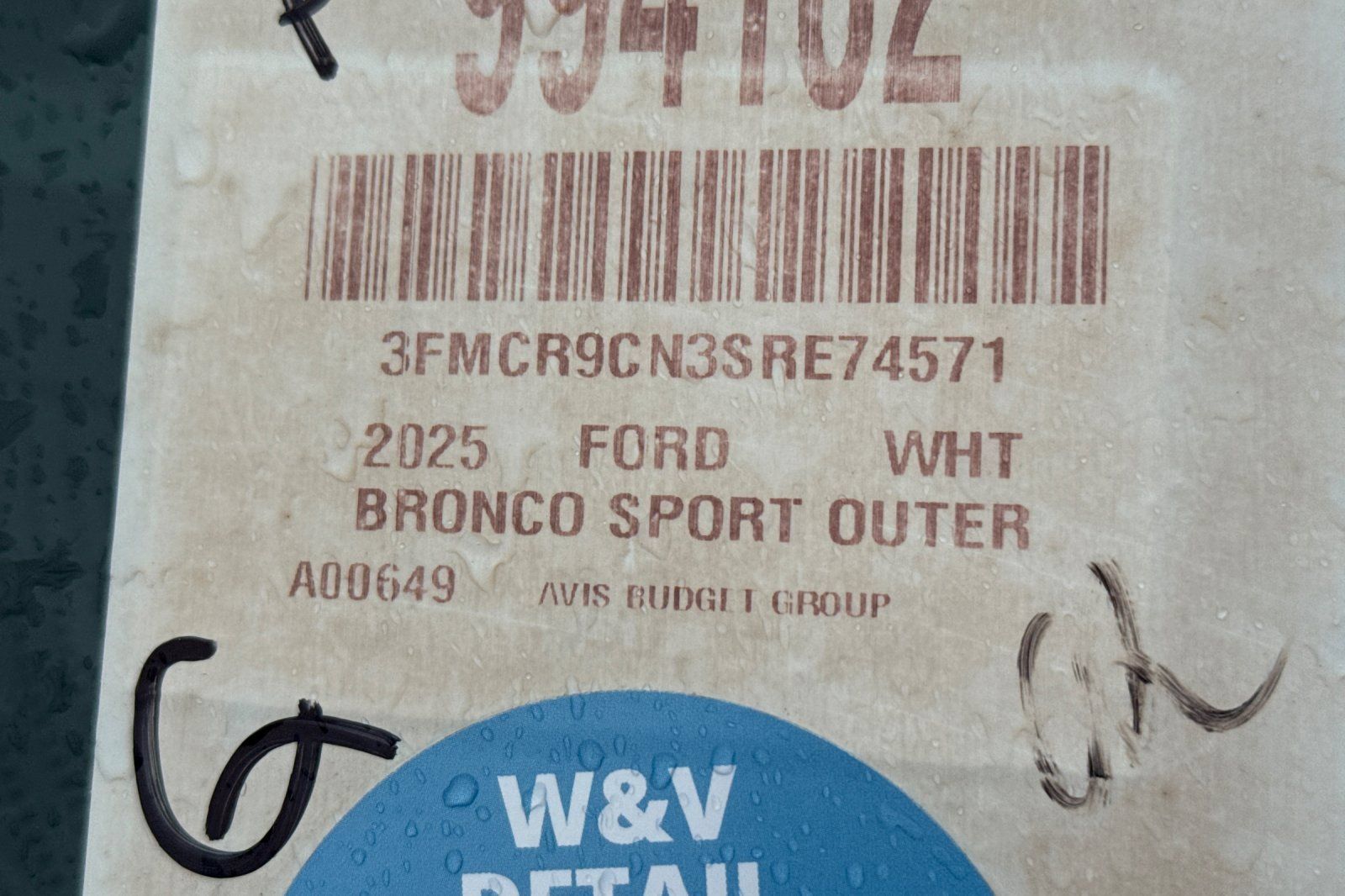 Used 2025 Ford Bronco Sport Outer Banks AWD/4WD image 3