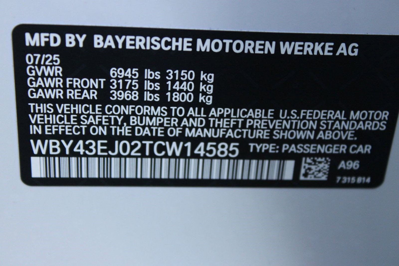 Used 2026 BMW i7 eDrive50 RWD image 18