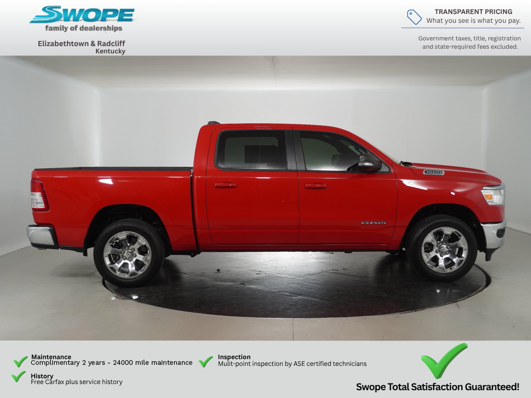 Certified 2022 RAM 1500 Big Horn AWD/4WD image 2