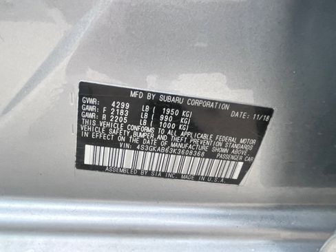 Used 2019 Subaru Impreza 2.0i w/ Eyesight image 24