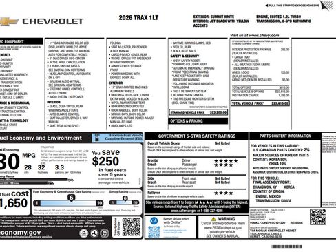 Used 2026 Chevrolet Trax LT FWD image 4