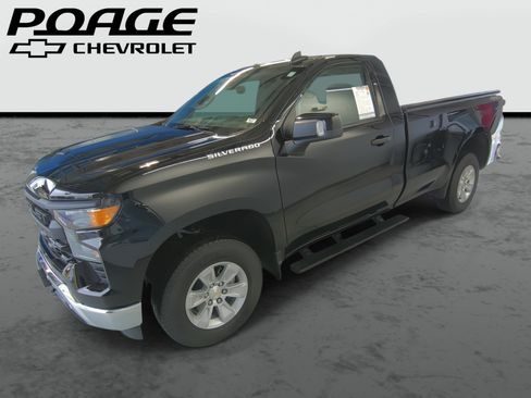 Used 2025 Chevrolet Silverado 1500 W/T w/ WT Safety Package AWD/4WD image 1