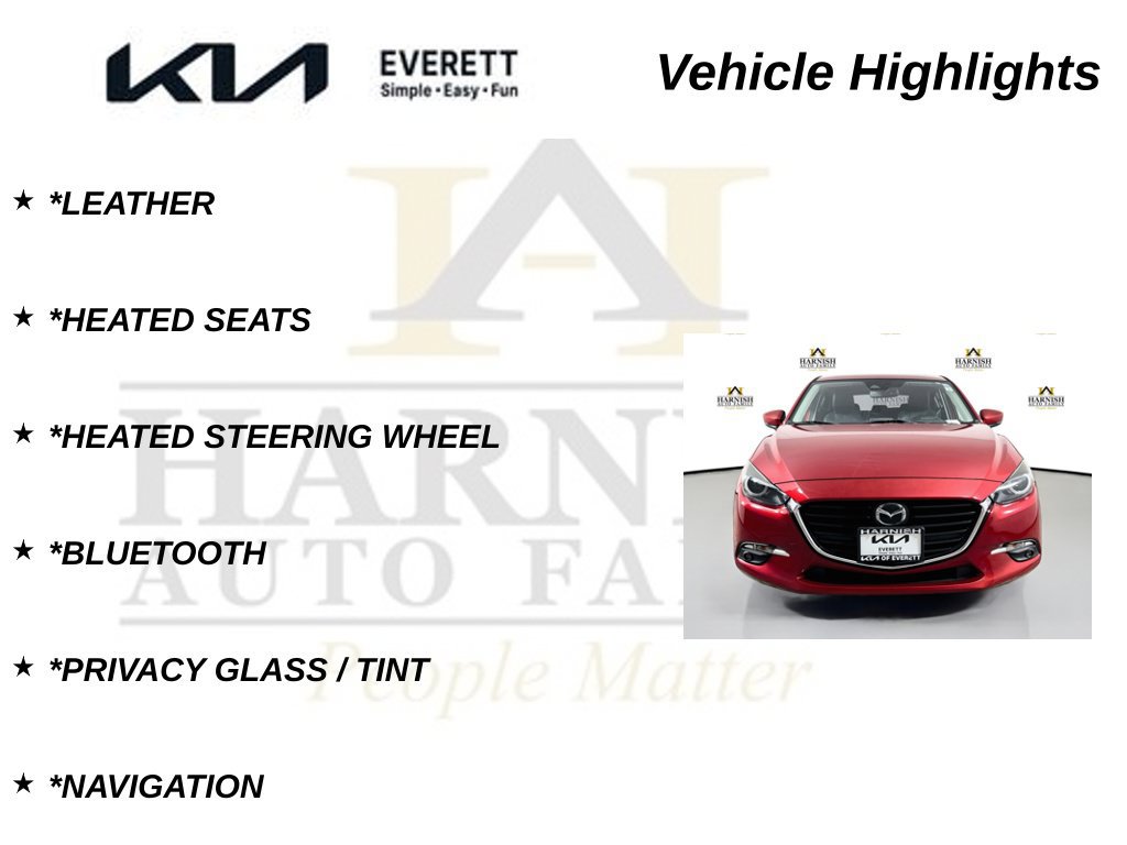 Used 2017 MAZDA MAZDA3 Grand Touring w/ Premium Equipment Package FWD image 19