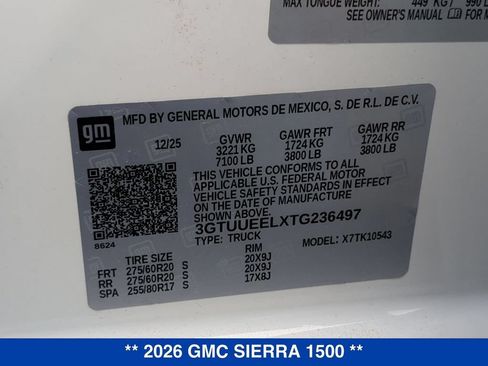 New 2026 GMC Sierra 1500 AT4 w/ AT4 Premium Package AWD/4WD image 27