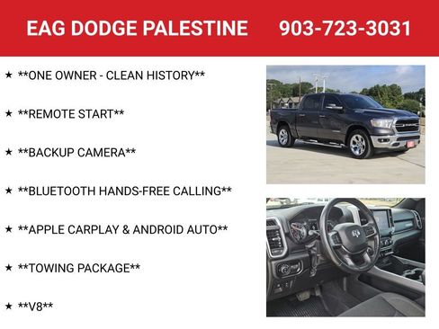 Used 2019 RAM 1500 Big Horn RWD image 4