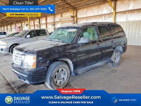 Used 2002 Cadillac Escalade AWD image 1