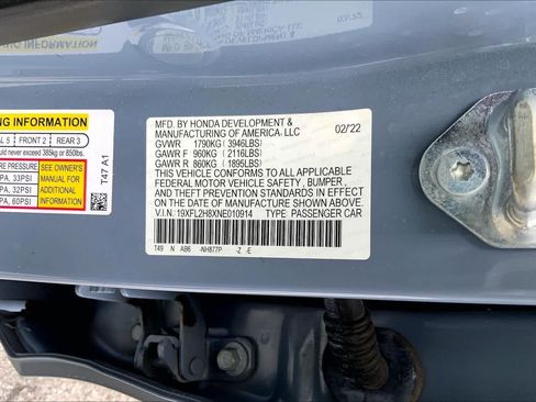 Used 2022 Honda Civic Sport image 20