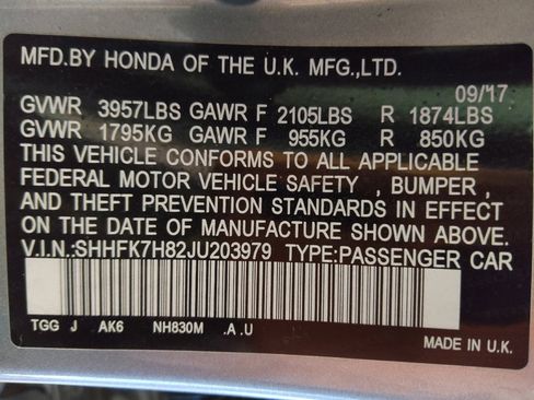 Used 2018 Honda Civic EX-L image 33