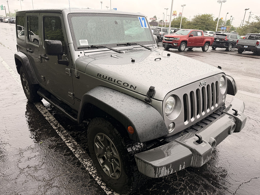 Used 2017 Jeep Wrangler Unlimited Rubicon w/ Connectivity Group AWD/4WD image 1