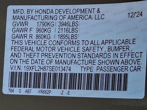Used 2025 Honda Civic Sport image 28