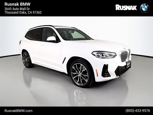 Certified 2022 BMW X3 sDrive30i w/ M Sport Package 2 image 1