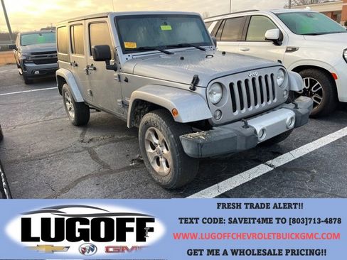 Used 2015 Jeep Wrangler Unlimited Sahara w/ Connectivity Group image 1