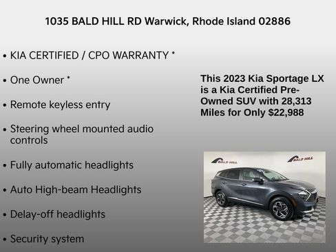 Certified 2023 Kia Sportage LX image 7