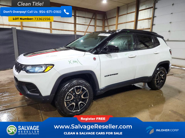 Used 2025 Jeep Compass Trailhawk AWD/4WD image 1