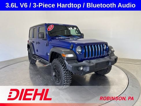Used 2020 Jeep Wrangler Unlimited Sport S AWD/4WD image 1