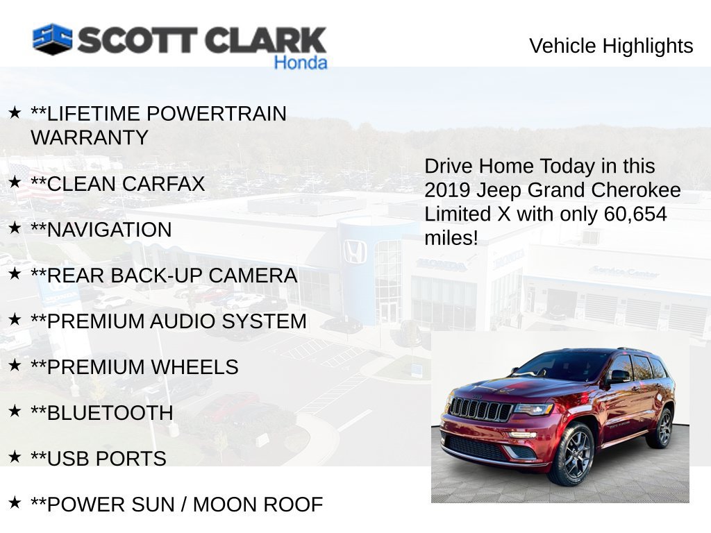 Used 2019 Jeep Grand Cherokee Limited X AWD/4WD image 11