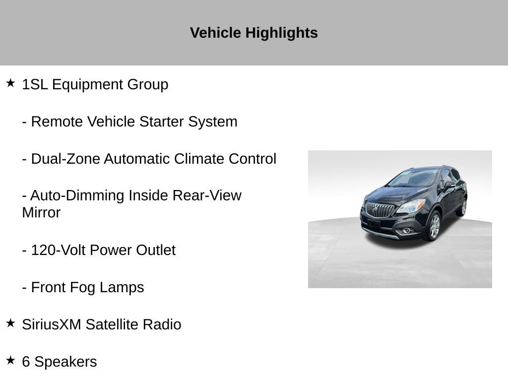 Used 2014 Buick Encore Leather AWD/4WD image 18