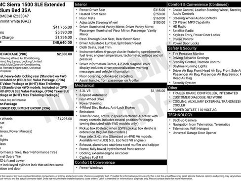 Used 2017 GMC Sierra 1500 SLE w/ SLE Value Package image 2