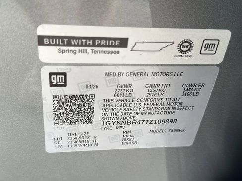 New 2026 Cadillac XT5 Luxury image 40