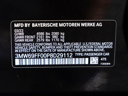 Used 2023 BMW 330i Sedan w/ Parking Assistance Package RWD image 33