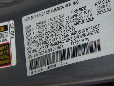 Used 2019 Acura RDX A-Spec AWD/4WD image 27